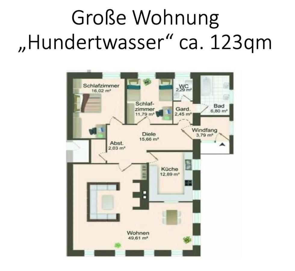 Grosse Ferienwohnung Hundertwasser Am Dreisessel In Altreichenau นอยไรเคเนา ภายนอก รูปภาพ